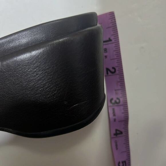 PRADA LOGO BROWN PLATFORM SLIDE SANDALS SIZE 37 - Picture 7 of 7